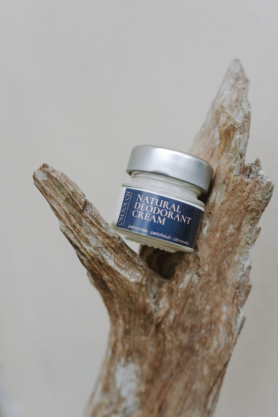 Natural Deodorant Cream palmrose – patchouli – citronella
