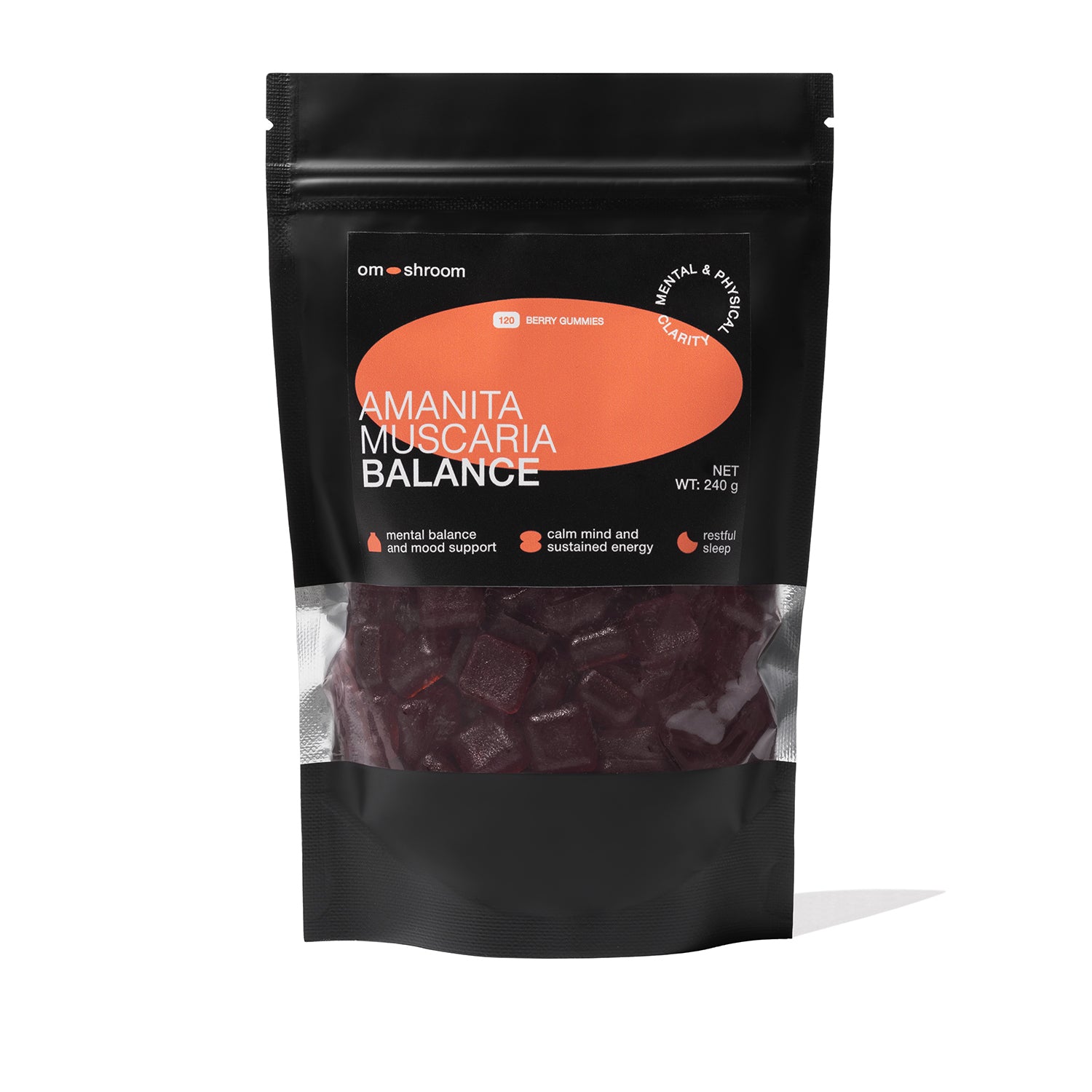 Amanita Muscaria Gummies, Berries Flavour